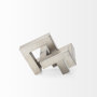 67014 - Link Small Silver Metal Sculpture Decorative Object