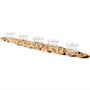 67286 - Yerba Reclaimed Mango Wood Five Tealight Table Candle Holder