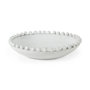 67677 - Basin 16" Round Off-White Glazed Decorative Bowl
