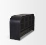 67532 - Gehry I 62.3x16.5 Black Metal Frame w/Wood Accent 4 Cabinet Door Two Drawer Sideboard