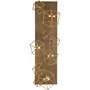 67662 - Salvador I 22H Wood Based Brass Metal Cube Wall Candle Holder