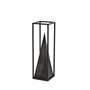 67657 - Memphis II (Medium) 4L x 4W Black Metal Pyramid In A Square Frame