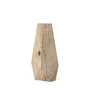 67246 - Allen II Small Natural Wooden Base Oval Vase