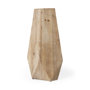 67245 - Allen I Large Natural Wooden Base Oval Vase