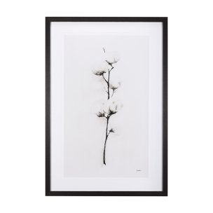Snow Greetings II by Panpan a Framed Art Print Matted under Glass