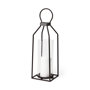 67243 - Kingston I Large Rustic Metal Framed Table Candle Holder 