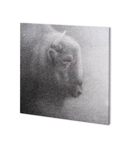 100747-S - Wake Up in the Night II by Mercana Studio a Hand Embellished Textured Canvas