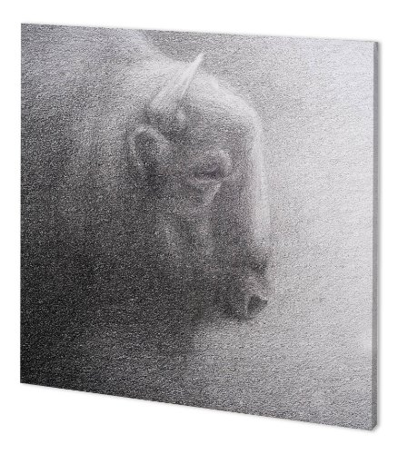 100747-L - Wake Up in the Night II by Mercana Studio a Hand Embellished Textured Canvas