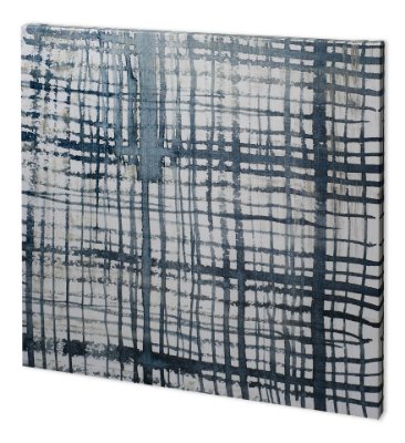 100821-L - Stylus I by Chariklia Zarris a Hand Embellished Textured Canvas