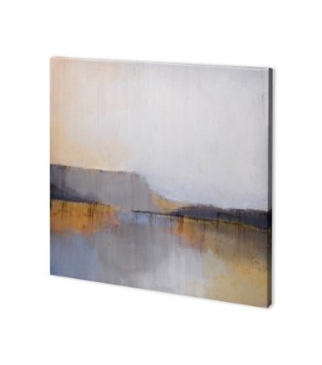 100849-S - Grey Dunes I by Alison Jerry a Hand Embellished Textured Canvas