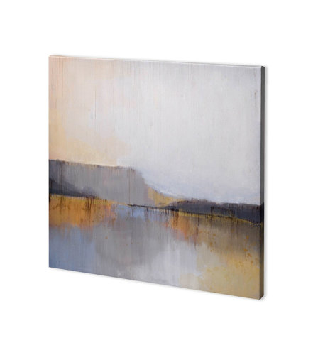 100849-S - Grey Dunes I by Alison Jerry a Hand Embellished Textured Canvas