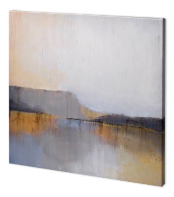 100849-L - Grey Dunes I by Alison Jerry a Hand Embellished Textured Canvas