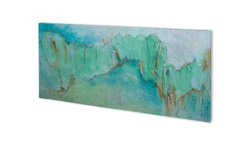 100837-S - Break Through I by Sheila Finch a Hand Embellished Textured Canvas