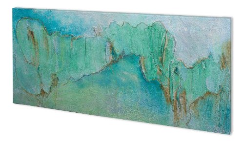 100837-L - Break Through I by Sheila Finch a Hand Embellished Textured Canvas