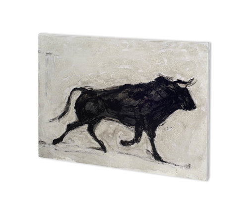 100869-S - Toro II by Ethan Harper a Hand Embellished Textured Canvas