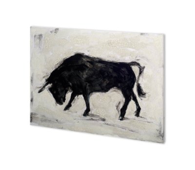100868-S - Toro I by Ethan Harper a Hand Embellished Textured Canvas