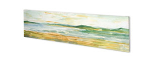 Panoramic Seascape I by Ethan Harper a Hand Embellished Textured Canvas