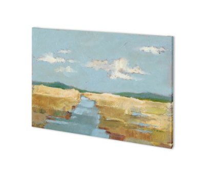 100857-S - Summer Wetland II by Ethan Harper a Hand Embellished Textured Canvas