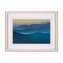 11819 - Mountain Fade by Staffan Widstrand a Hand Embellished Textured Framed Art Photo Matted under Glass