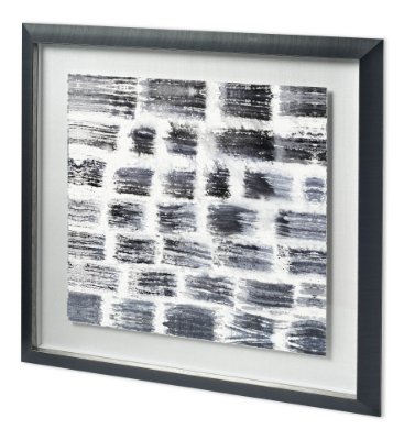 11794 - Custom Stylus V by Chariklia Zarris a Hand Embellished Textured Framed Art Print Matted under Glass