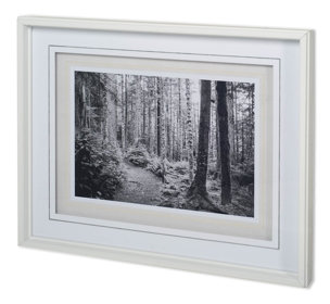 Winding Road by Aaron Matheson a Hand Embellished Textured Framed Photo Art Print Matted under Glass