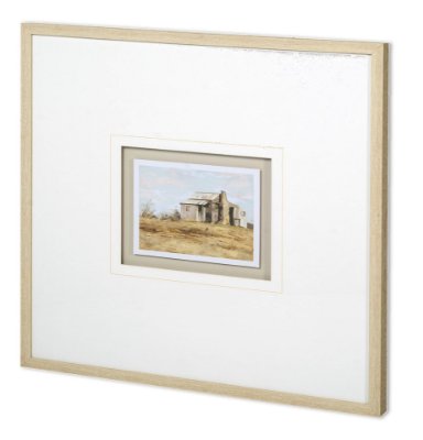 11985 - Autumnal Equinox I by Mercana Studio a Hand Embellished Textured Framed Art Print Matted under Glass