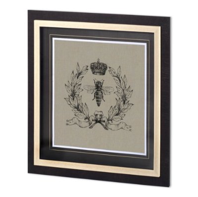 11613 - Coronation II by Mercana Studio a Hand Embellished Textured Framed Art Print Matted under Glass