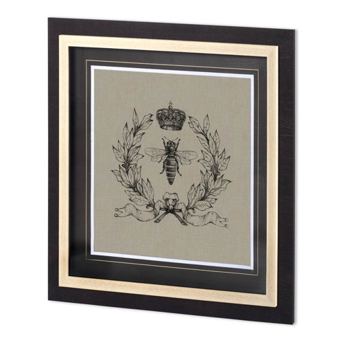 11613 - Coronation II by Mercana Studio a Hand Embellished Textured Framed Art Print Matted under Glass