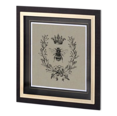 11612 - Coronation I by Mercana Studio a Hand Embellished Textured Framed Art Print Matted under Glass