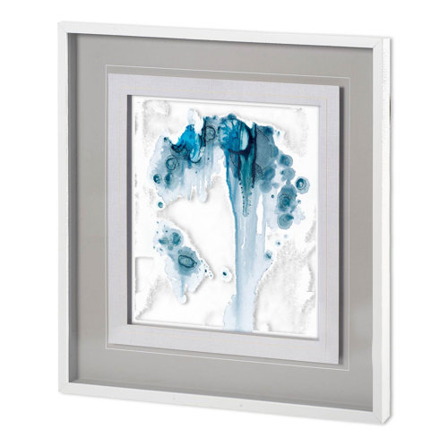 11606 - Cirripedia by Mercana Studio a Hand Embellished Textured Framed Art Print Matted under Glass