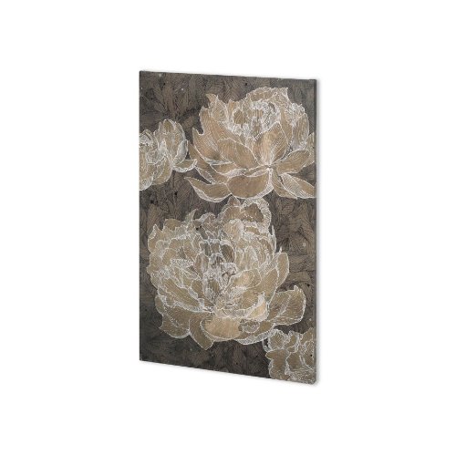 100897-S - Weaved Peony II by Mercana Studio a Hand Embellished Textured Canvas