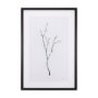 12012 - Snow Greetings I by Panpan a Framed Art Print Matted under Glass