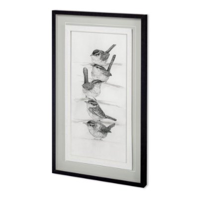 12011 - Tutti II by Mercana Studio a Hand Embellished Textured Framed Art Print Matted under Glass