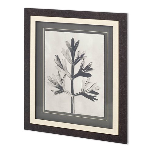 11964 - Custom Blossfeldt Botanical I by Karl Blossfeldt Hand Embellished Framed Art Print Matted under Glas