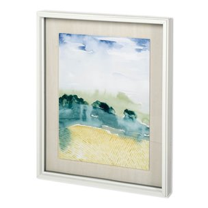 Custom Mountain Vale I by Grace Popp a Framed Art Print Matted under Glass
