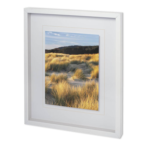 11915 - DUNE GRASS & BEACH III by DENNIS FRATES a Framed Photo Art Print Matted under Glass