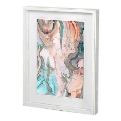 11846 - Gatineau I by Mercana Studio a Hand Embellished Textured Framed Art Print Matted under Glass