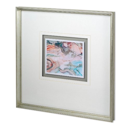 11844 - Gatineau I by Mercana Studio a Hand Embellished Textured Framed Art Print Matted under Glass