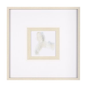 Vapor VII by June Vess a Hand Embellished Textured Framed Art Print Matted under Glass