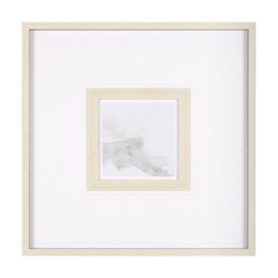 11823 - Vapor IV by June Vess a Hand Embellished Textured Framed Art Print Matted under Glass