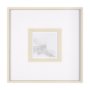 11823 - Vapor IV by June Vess a Hand Embellished Textured Framed Art Print Matted under Glass