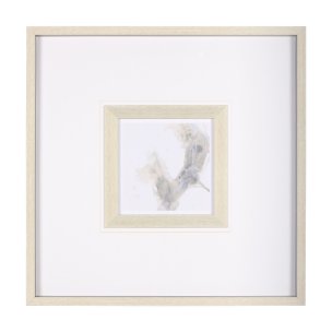 Vapor VIII by June Vess a Hand Embellished Textured Framed Art Print Matted under Glass