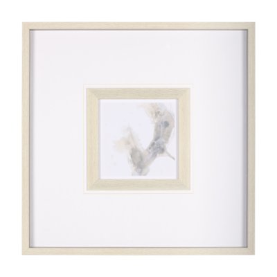 11827 - Vapor VIII by June Vess a Hand Embellished Textured Framed Art Print Matted under Glass