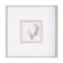 11827 - Vapor VIII by June Vess a Hand Embellished Textured Framed Art Print Matted under Glass