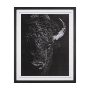 Custom Black Glimpse I by Mercana Studio Hand Embellished Framed Photo Art Print Matted under Glass