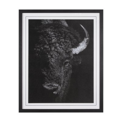 11622 - Custom Black Glimpse I by Mercana Studio Hand Embellished Framed Photo Art Print Matted under Glass