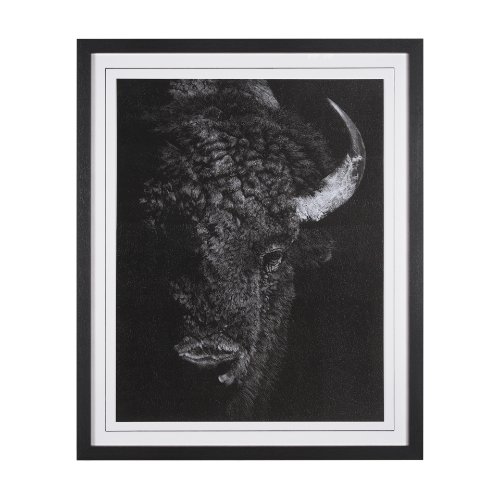 11622 - Custom Black Glimpse I by Mercana Studio Hand Embellished Framed Photo Art Print Matted under Glass