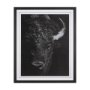 11622 - Custom Black Glimpse I by Mercana Studio Hand Embellished Framed Photo Art Print Matted under Glass