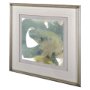 10511 - Agate Gesture I by June Vess a Hand Embellished Textured Framed Art Print Matted under Glass