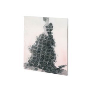 Tulle and Drapery I by Mercana Studio a Hand Embellished Textured Canvas